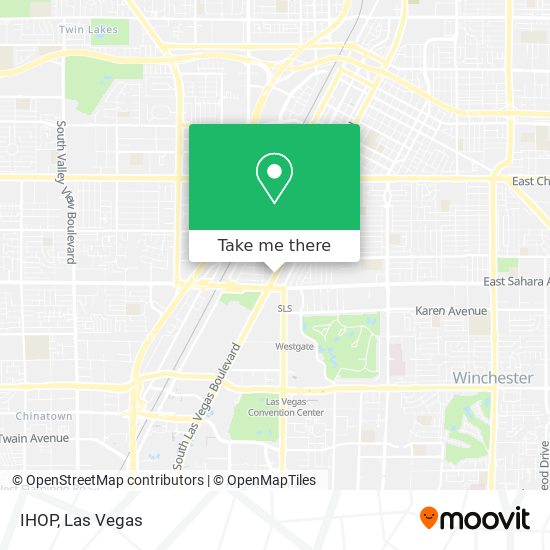 How to get to IHOP in Las Vegas by Bus?