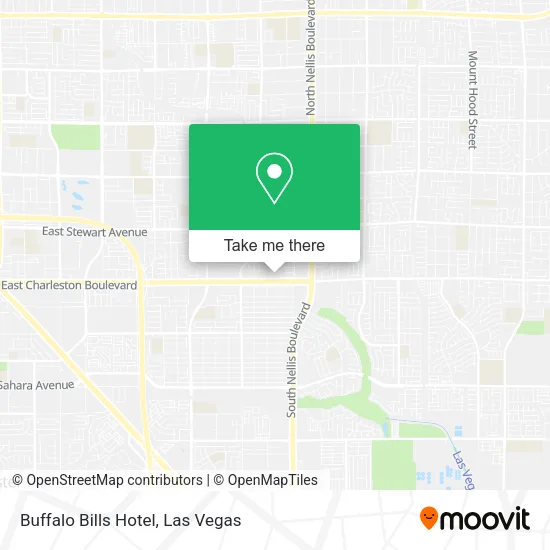 Buffalo Bills Hotel map