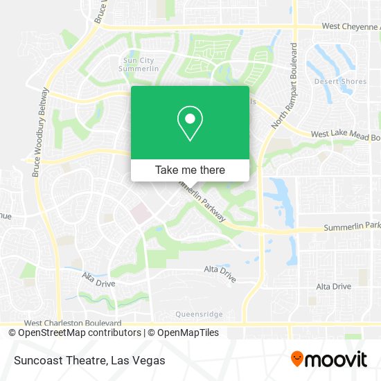 Mapa de Suncoast Theatre