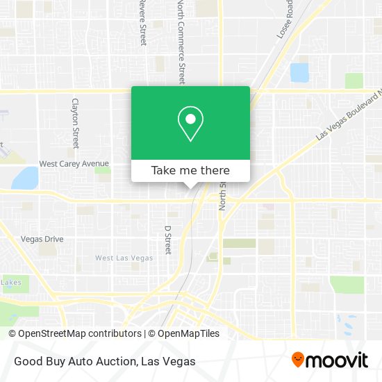 Mapa de Good Buy Auto Auction