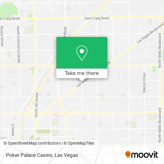 Onset Touhou processing How to get to Poker Palace Casino in North Las Vegas by Bus?