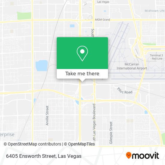 6405 Ensworth Street map