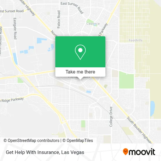 Get Help With Insurance map