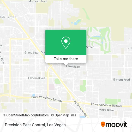 Precision Pest Control map