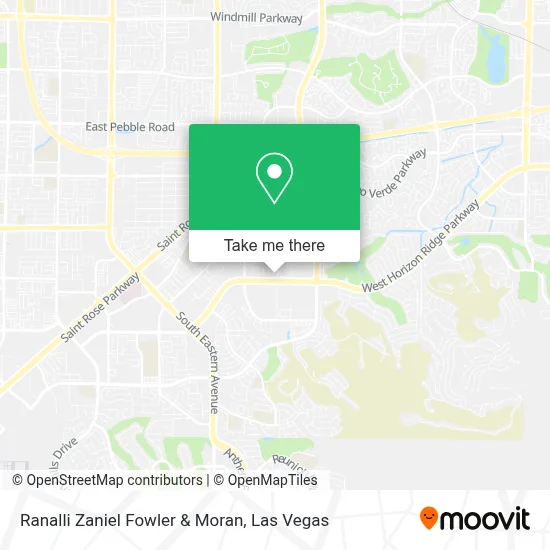 Ranalli Zaniel Fowler & Moran map