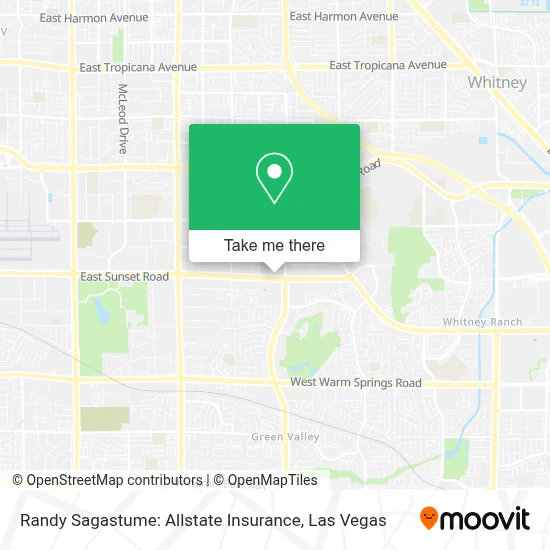 Randy Sagastume: Allstate Insurance map