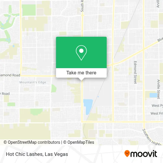 Hot Chic Lashes map