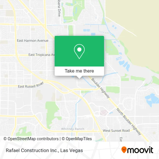 Rafael Construction Inc. map