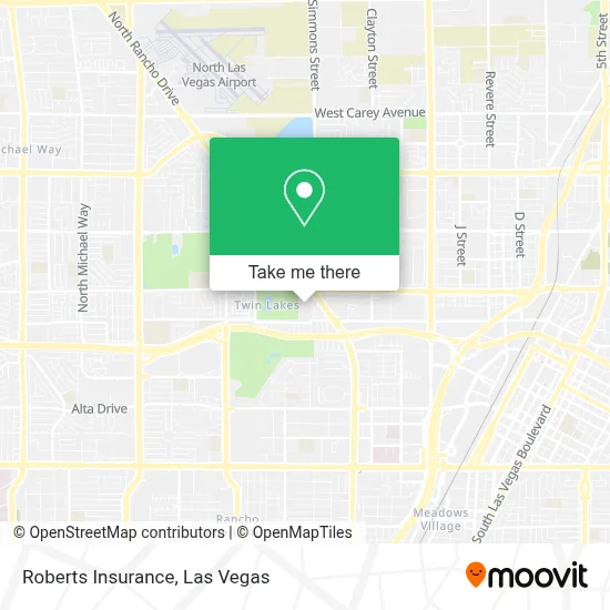 Roberts Insurance map