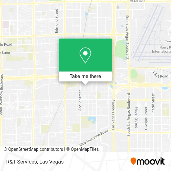 R&T Services map