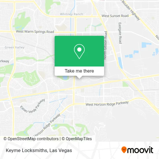 Keyme Locksmiths map