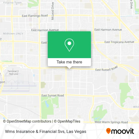 Wms Insurance & Financial Svs map