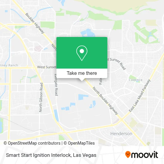 Smart Start Ignition Interlock map