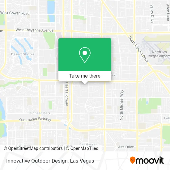 Innovative Outdoor Design map