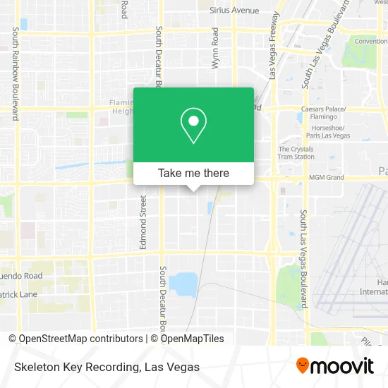 Skeleton Key Recording map