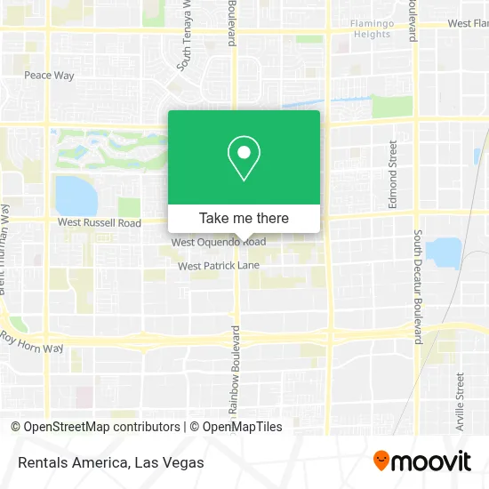 Rentals America map