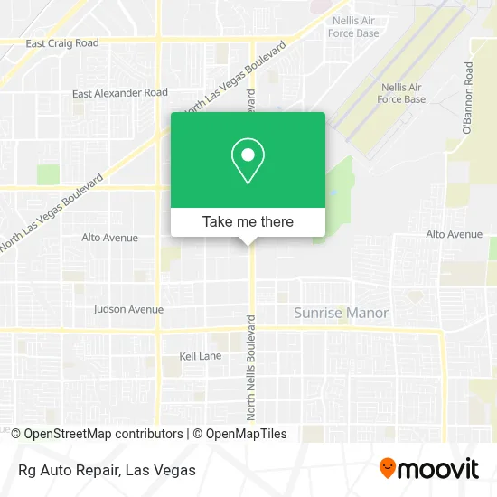 Rg Auto Repair map