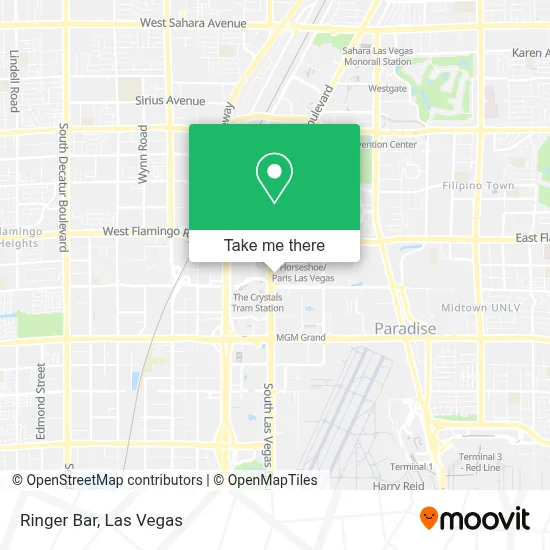 Ringer Bar map