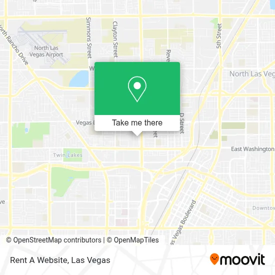 Rent A Website map