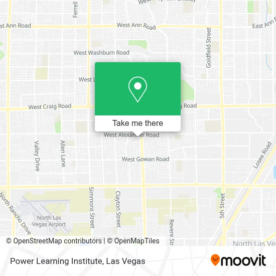 Power Learning Institute map