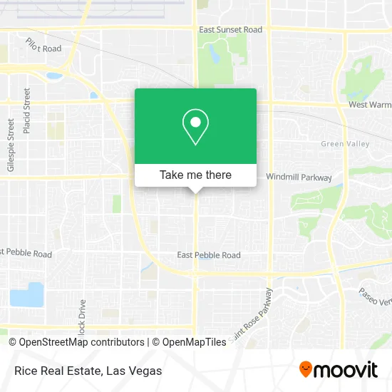 Rice Real Estate map