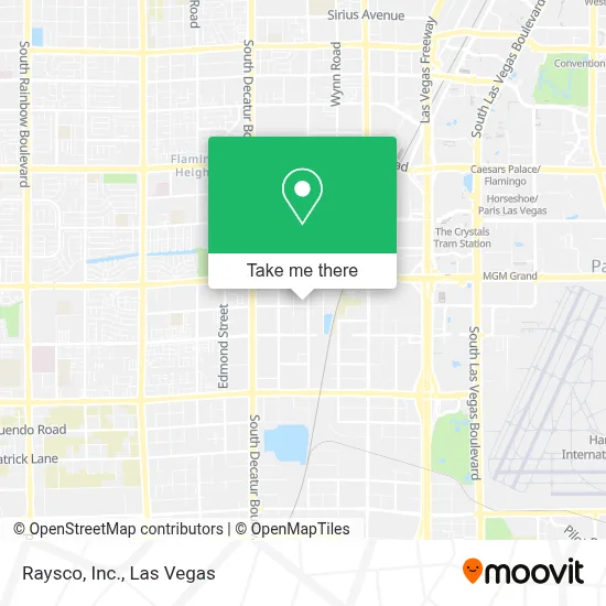 Raysco, Inc. map