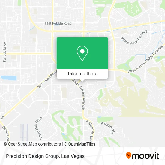 Precision Design Group map