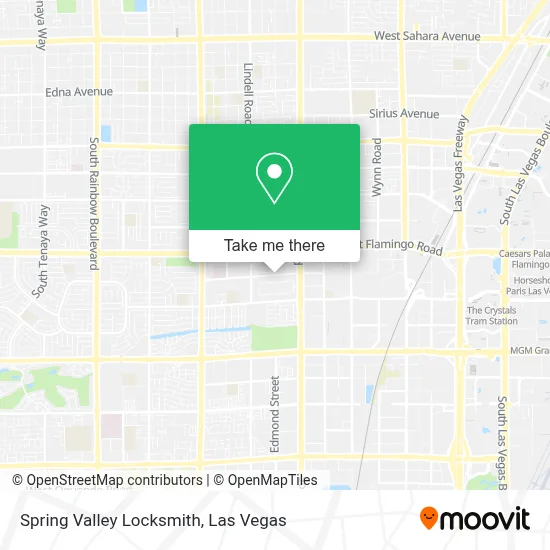 Spring Valley Locksmith map