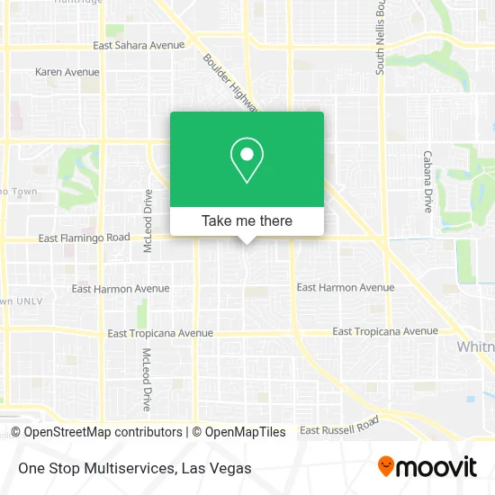 One Stop Multiservices map