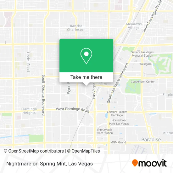 Nightmare on Spring Mnt map