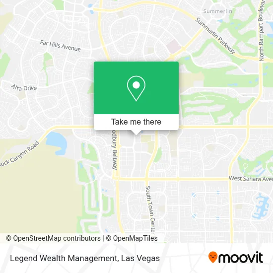 Legend Wealth Management map