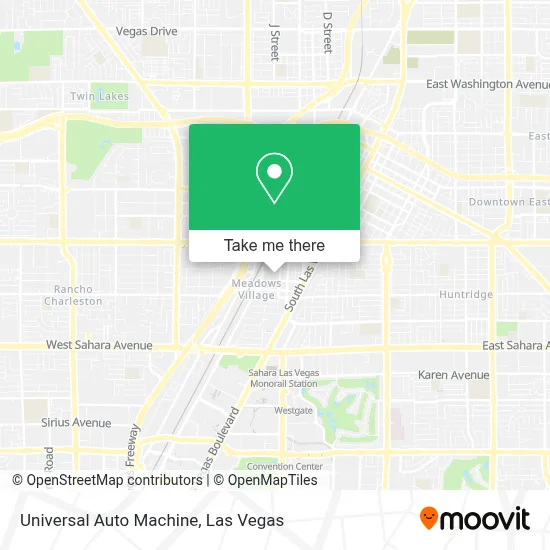 Universal Auto Machine map