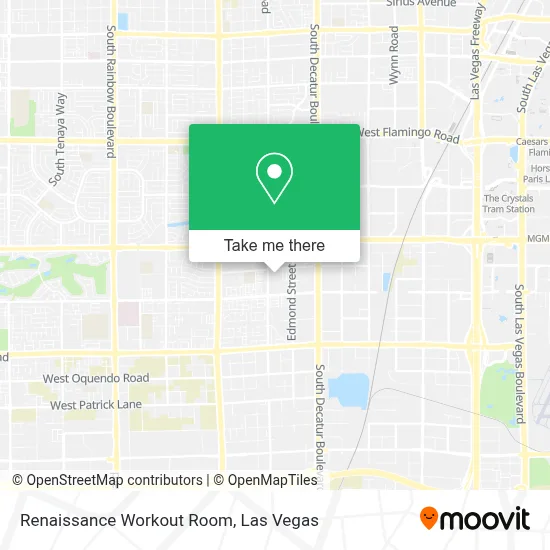 Renaissance Workout Room map