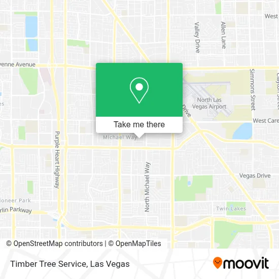 Timber Tree Service map
