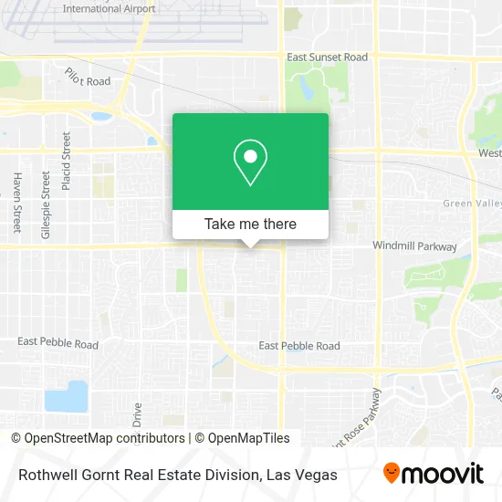 Rothwell Gornt Real Estate Division map