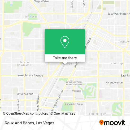 Roux And Bones map