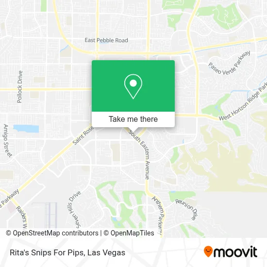 Rita's Snips For Pips map