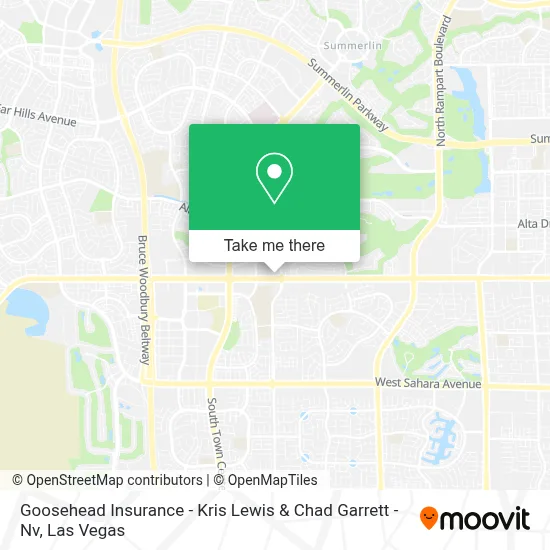 Goosehead Insurance - Kris Lewis & Chad Garrett - Nv map