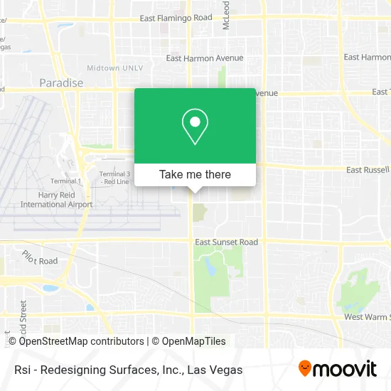 Rsi - Redesigning Surfaces, Inc. map