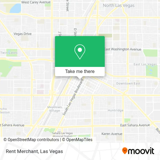 Rent Merchant map