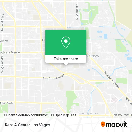 Rent-A-Center map