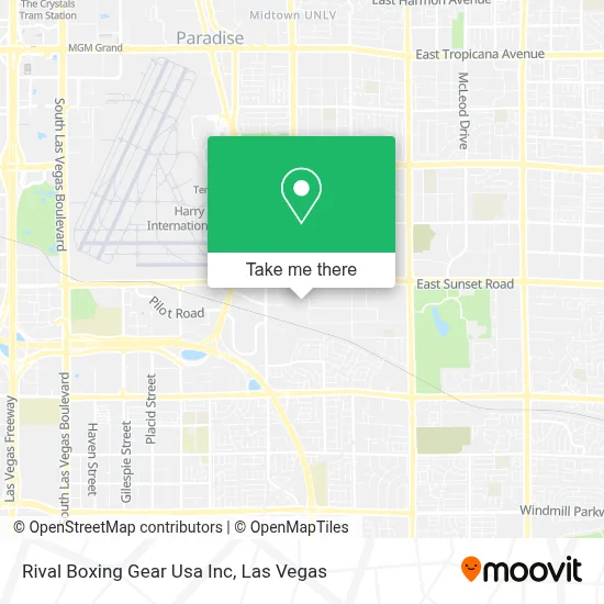 Rival Boxing Gear Usa Inc map
