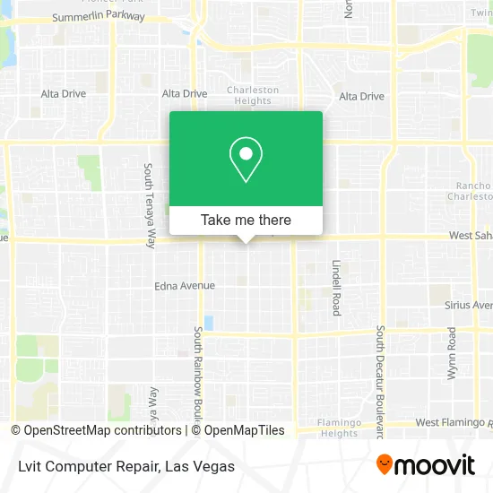 Lvit Computer Repair map