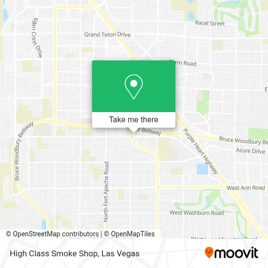 High Class Smoke Shop map