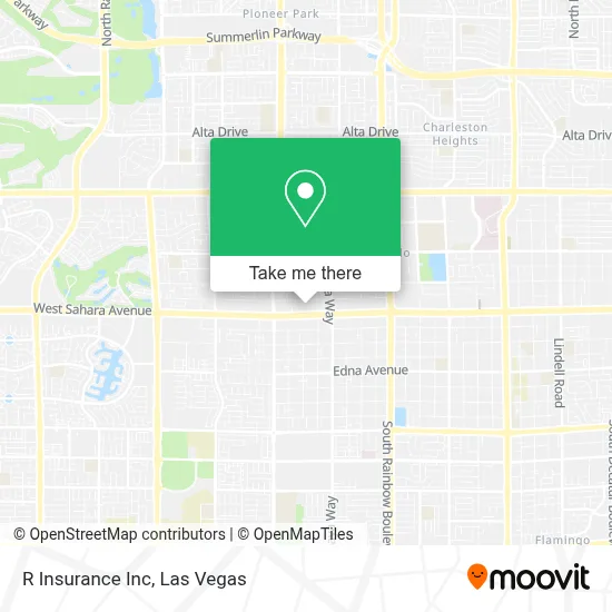 R Insurance Inc map