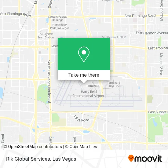 Rlk Global Services map