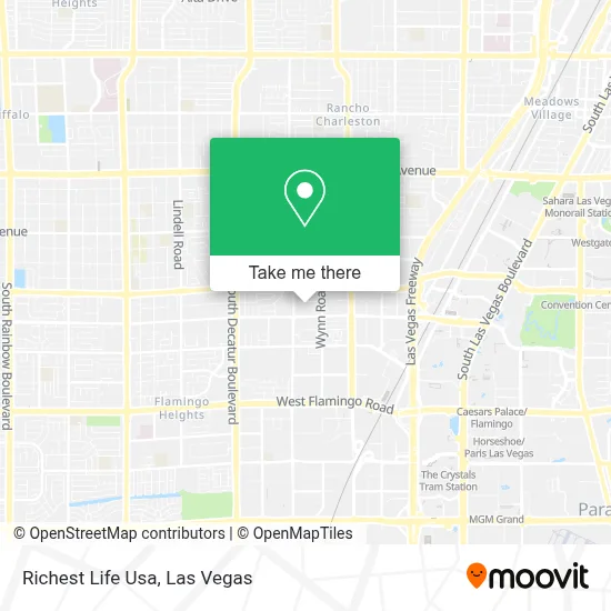 Richest Life Usa map