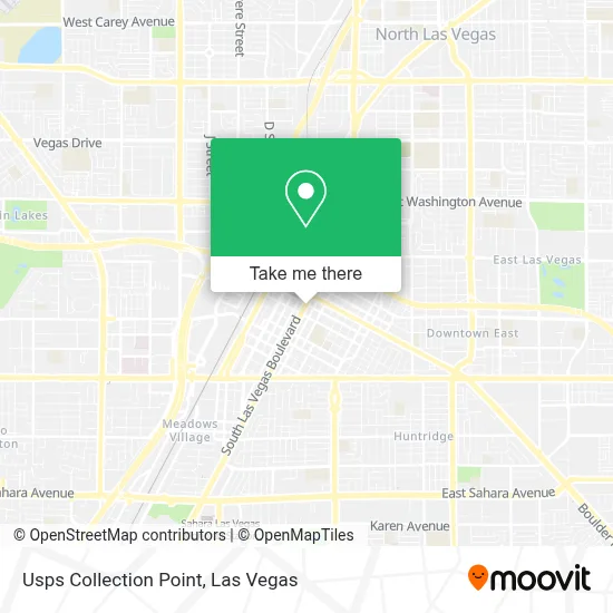 Usps Collection Point map