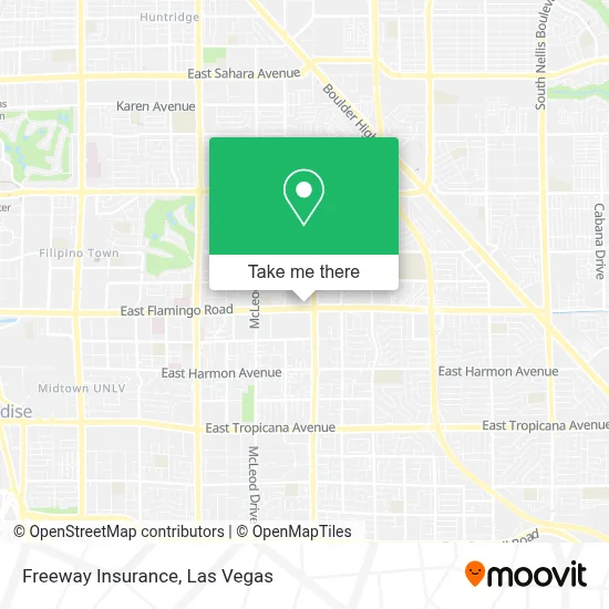 Freeway Insurance map