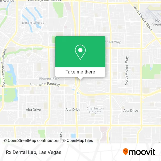 Rx Dental Lab map